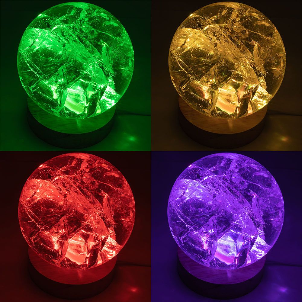 Round Light Box Colour Changing