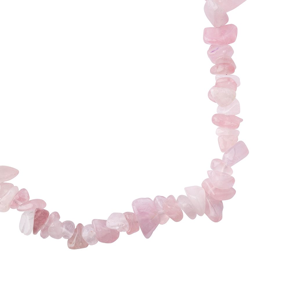 Rose Quartz Chip Necklace