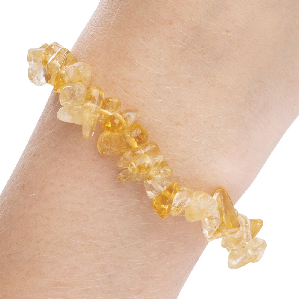 Citrine Chip Bracelet
