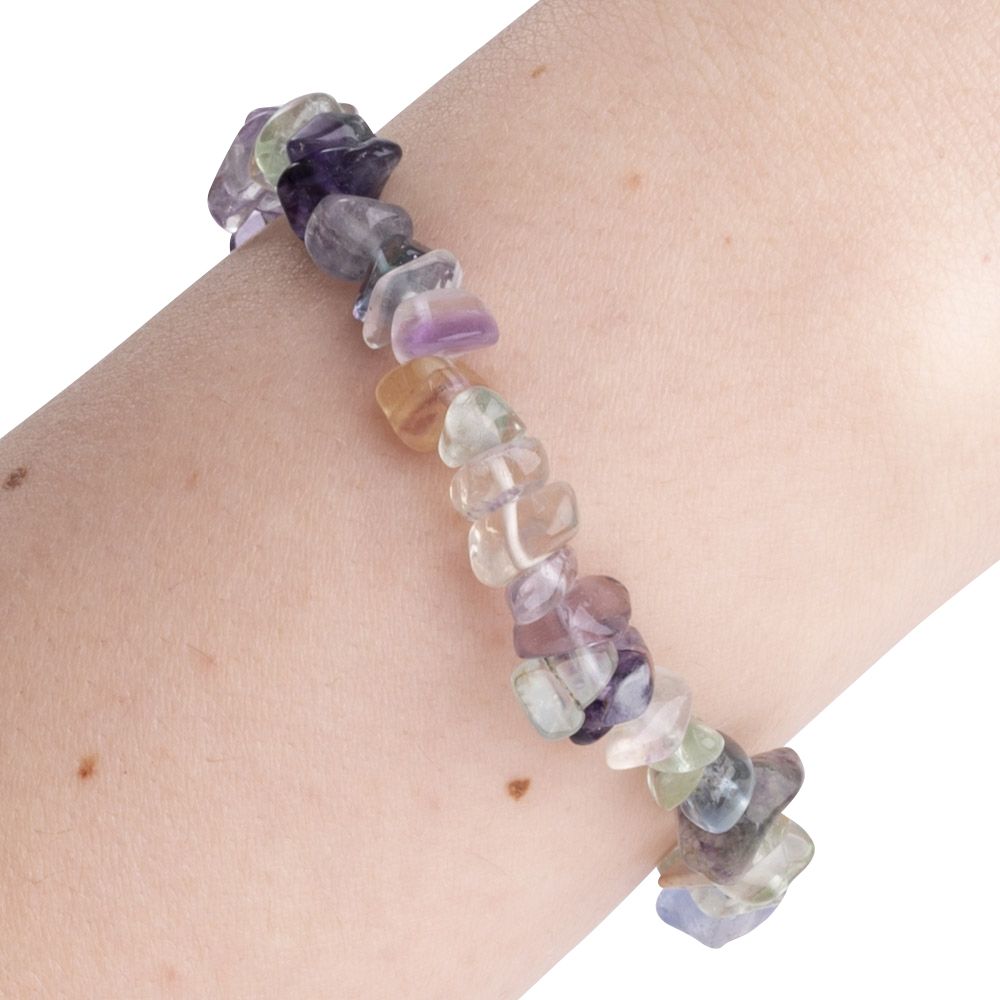 Fluorite Chip Bracelet
