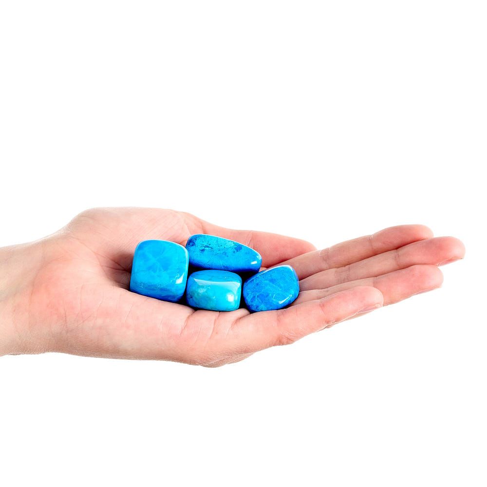 Blue Howlite Tumblestone