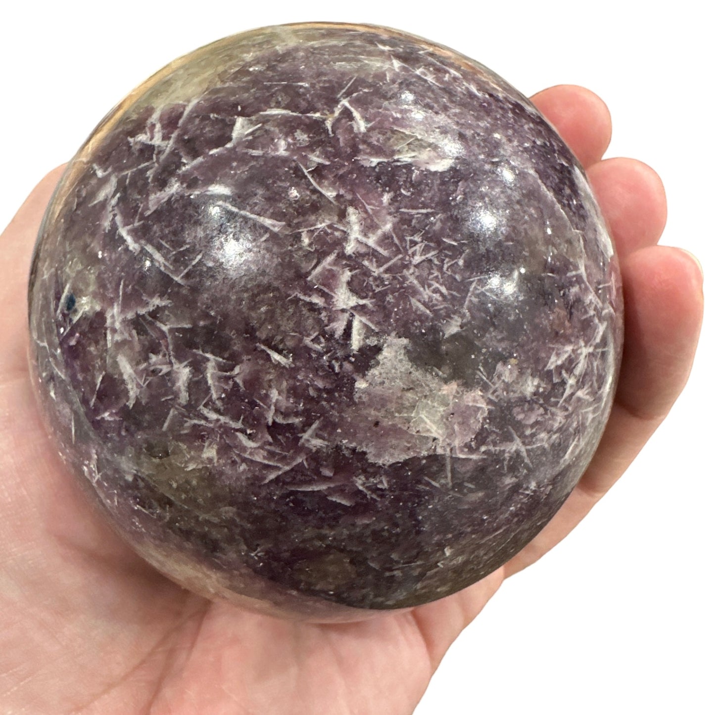 Lepidolite Sphere