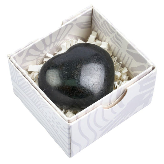 Black Tourmaline Heart with Giftbox