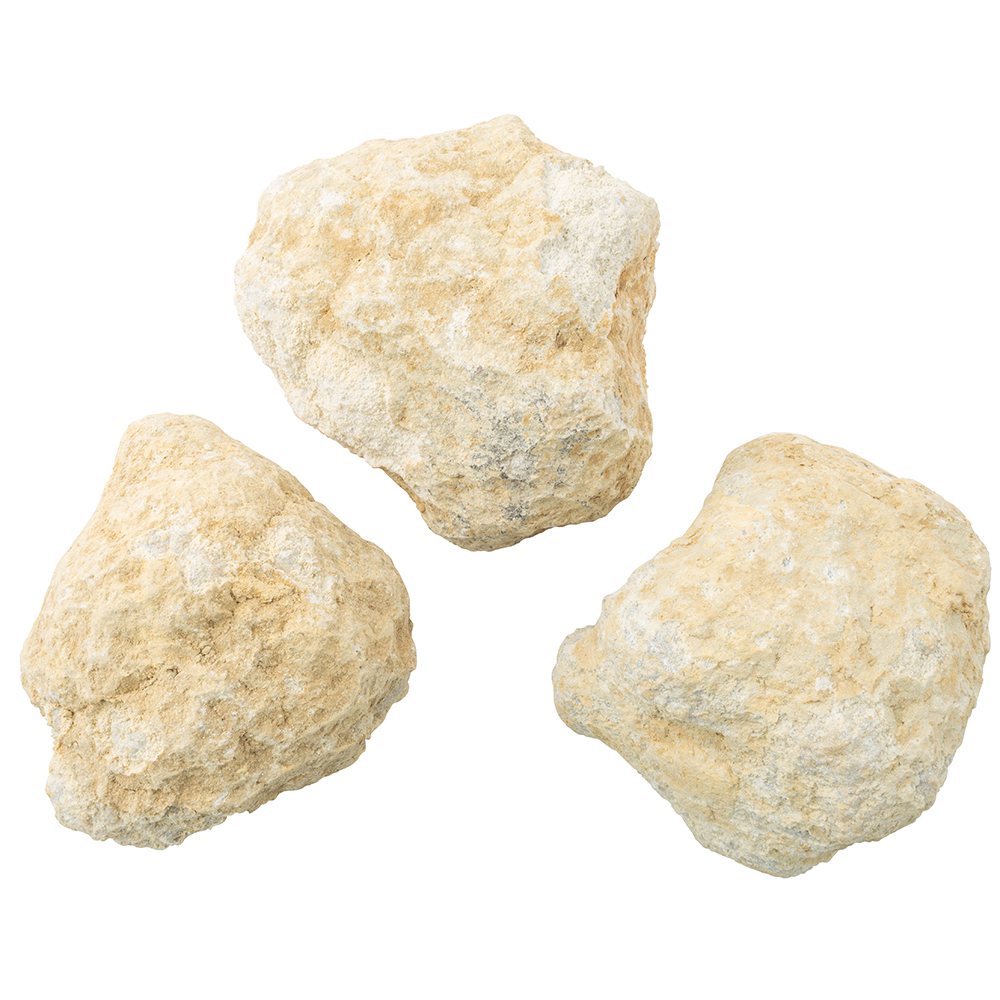 White Quartz Unbroken Geode 10-12cm