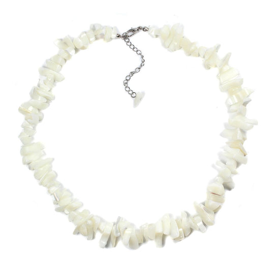 Mother of Pearl Chip Necklace