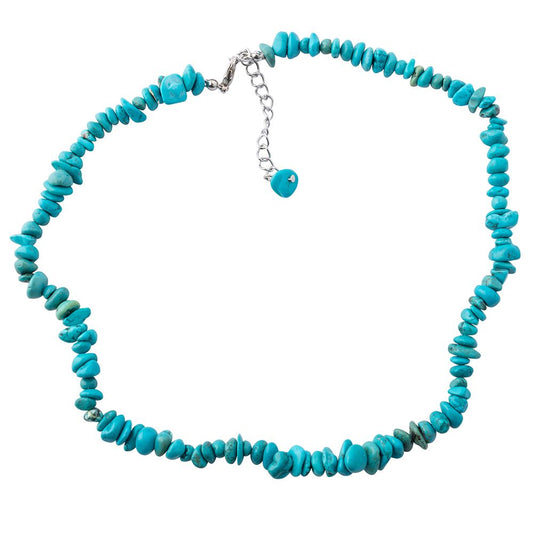 Turquoise Chip Necklace