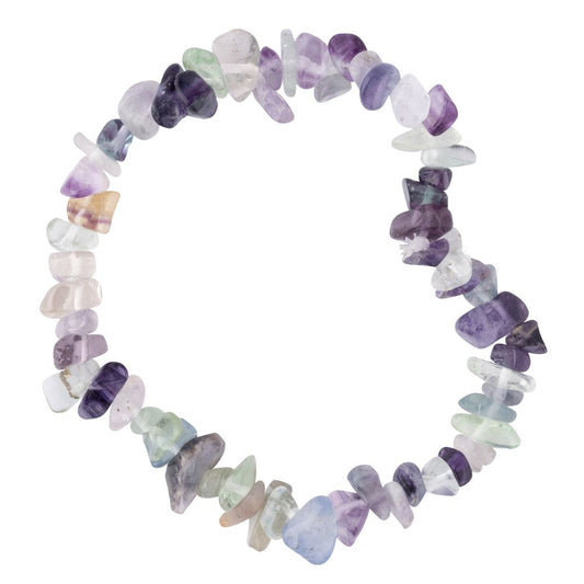 Fluorite Chip Bracelet