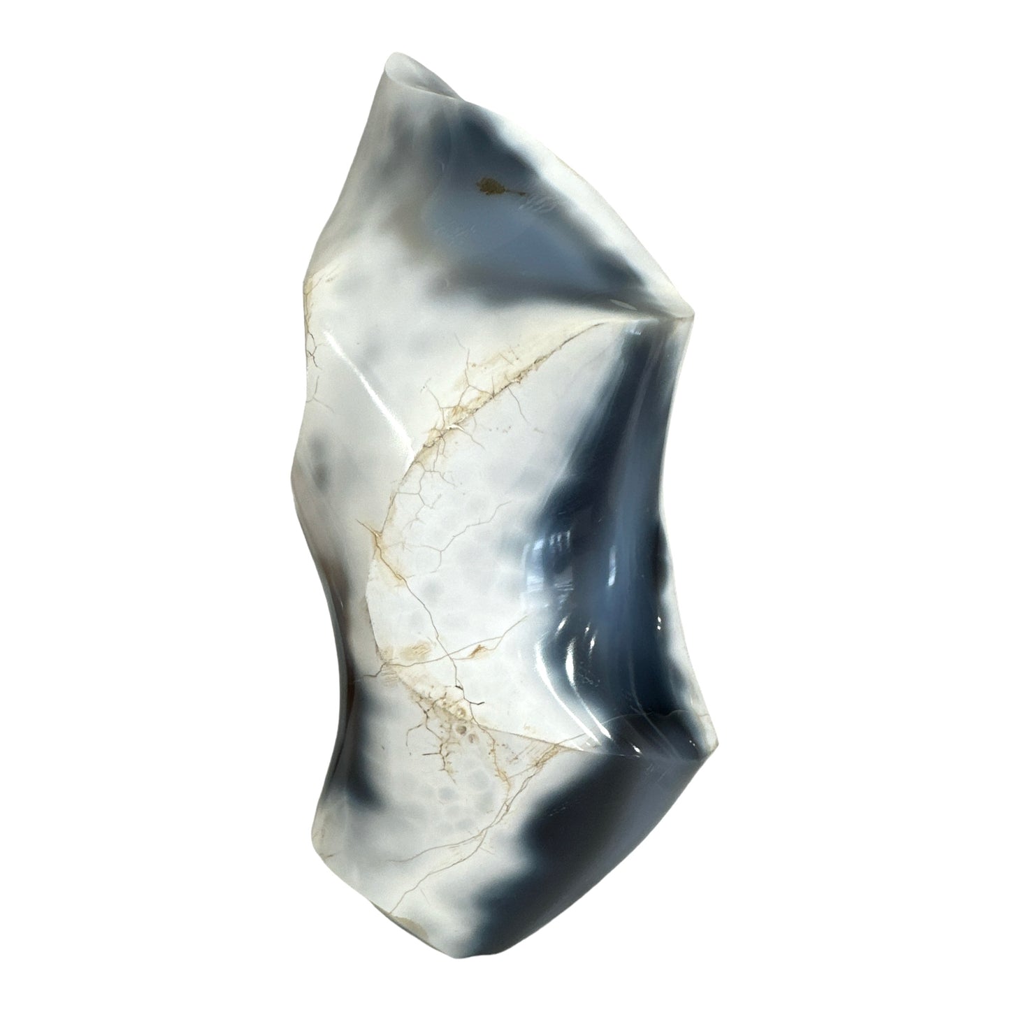 Blue Agate Flame