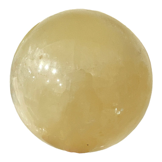 Golden Calcite Sphere